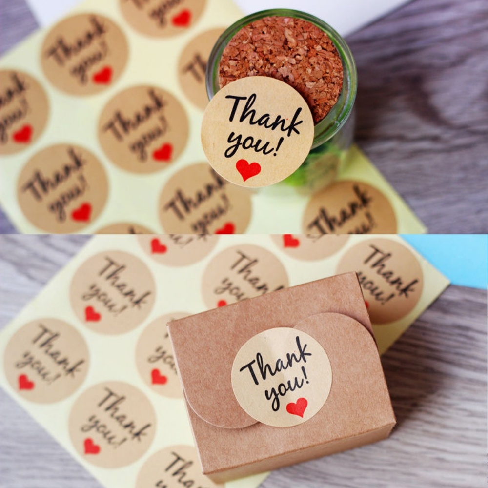 (10) Thank You Stickers for Your Shipping Packages - Picture 4 of 6